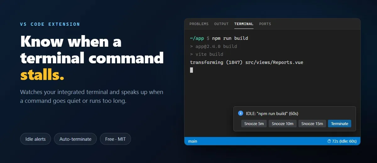 Copilot Terminal Monitor